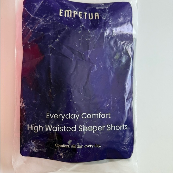 Empetua by Shapermint Black High-Waisted Shapewear Shorts XL/XXL - Picture 5 of 5